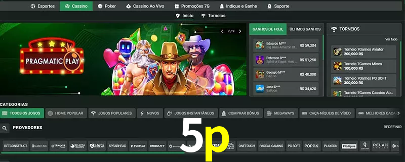 cassino 5p
